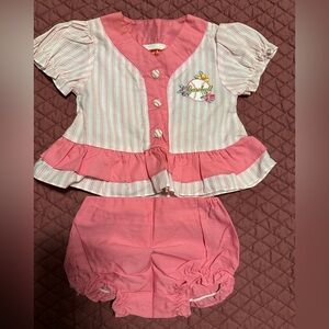 Fisher-Price Pink and White Kids Matching Set